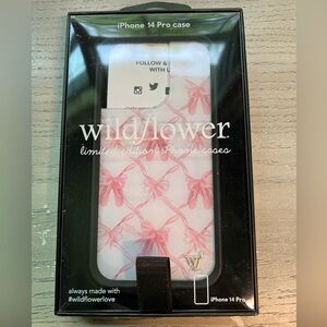 Ribbon Design Wildflower iPhone 14 Pro Case